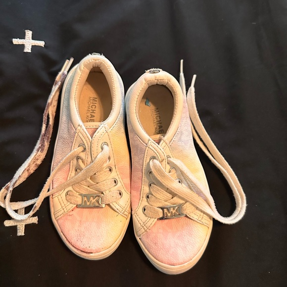 Michael Kors Kids Light Pink Sneakers - Picture 1 of 2